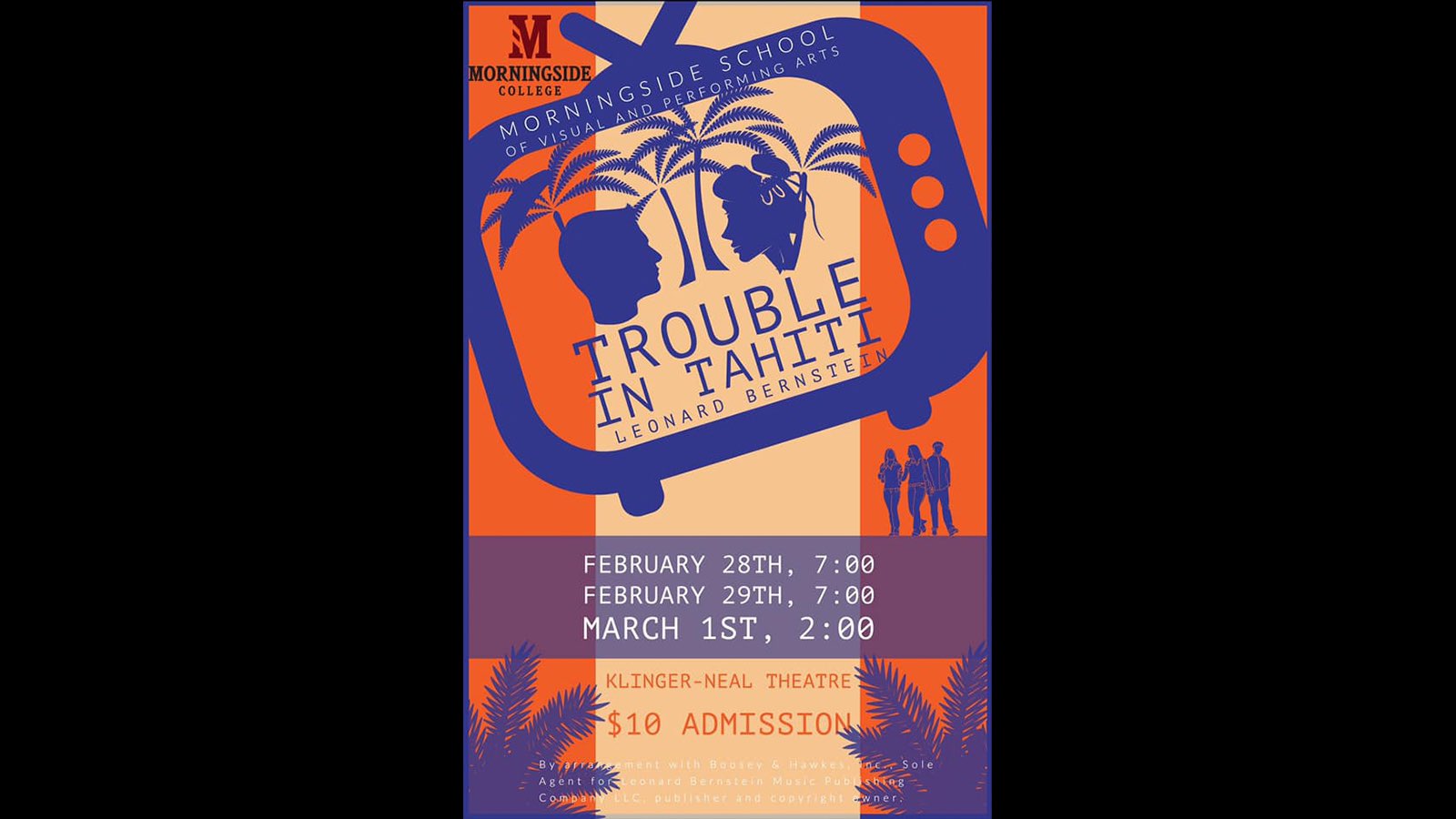 Trouble in Tahiti poster