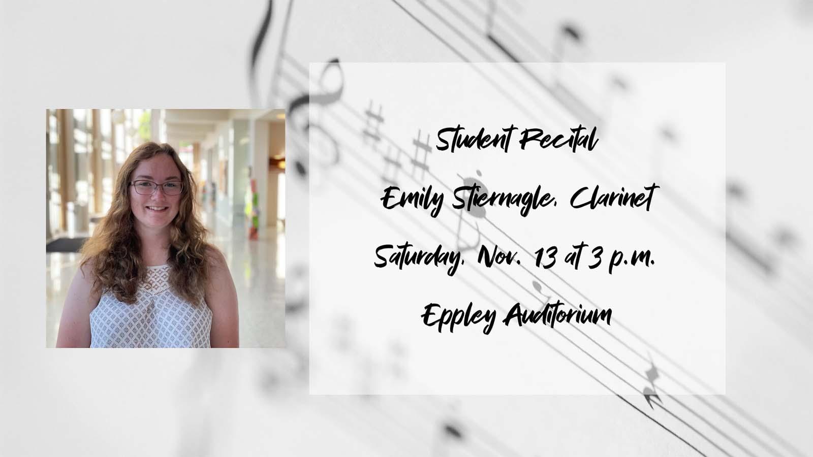 Emily Stiernagle recital graphic